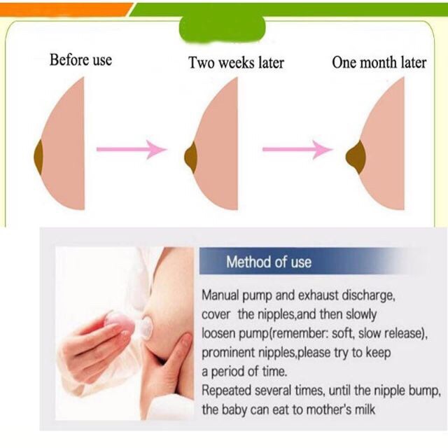 Dụng cụ hút núm ti / kéo dài đầu ti cho mẹ