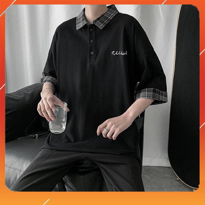Áo thun nam POLO viền Caro thiết kế vải cotton cao cấp ngắn tay cực sang trọng và lịch sự