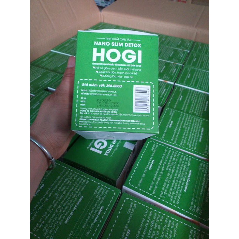 Tinh chất Cần tây Hogi, hộp 20 gói