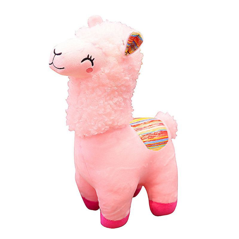 đồ chơi nhồi bông Hình Lạc Đà Alpaca 25cm