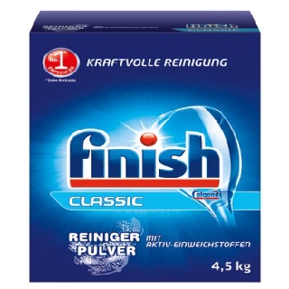 Bột rửa chén finish 4,5kg dùng cho máy rửa chén bát ly
