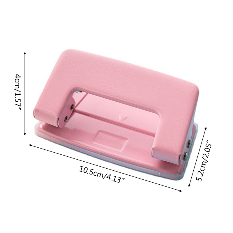 Dụng Cụ Đục Lỗ Cầm Tay Hai Lỗ Không Khoan Sức Chứa Lớn 10 Tờ DIY