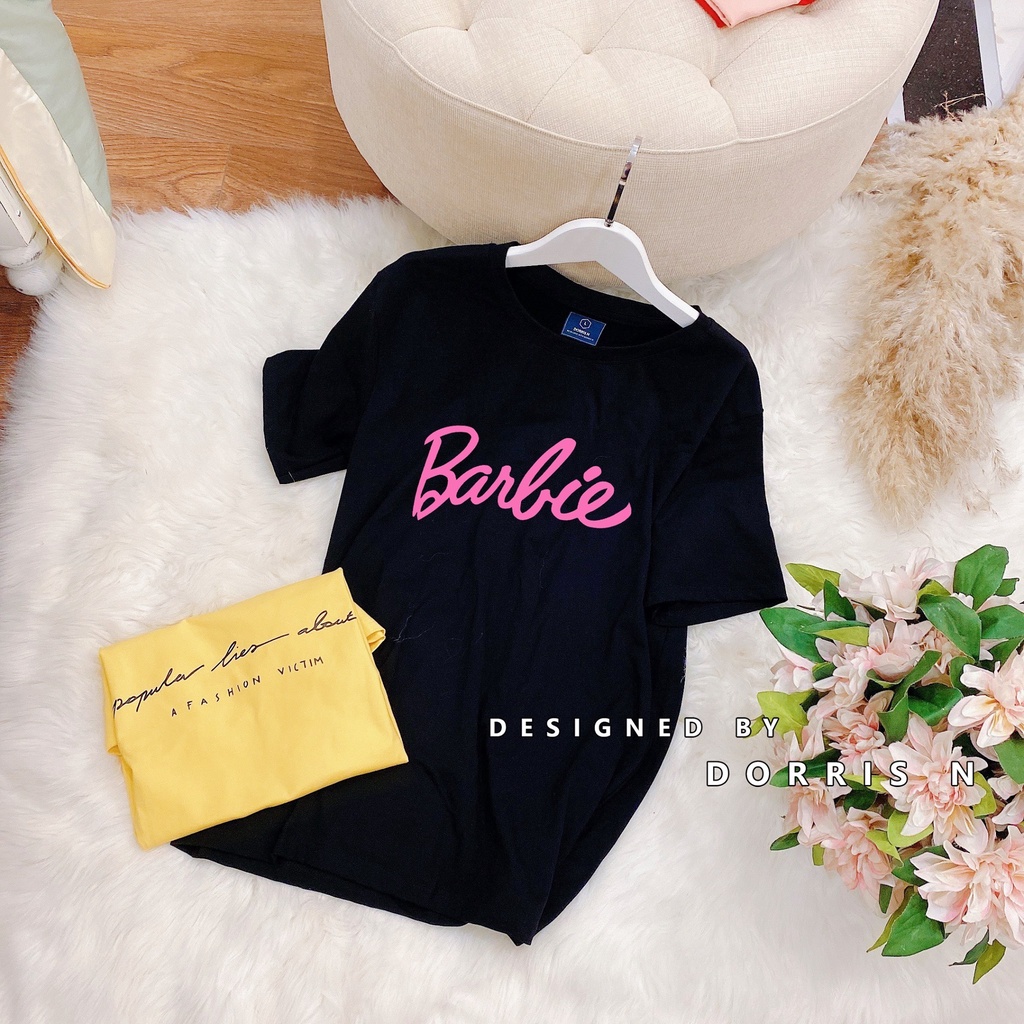 [Mã DORRT8250 giảm 250k] Áo phông BARBIE trẻ trung hiện đại năng động DORRIS N