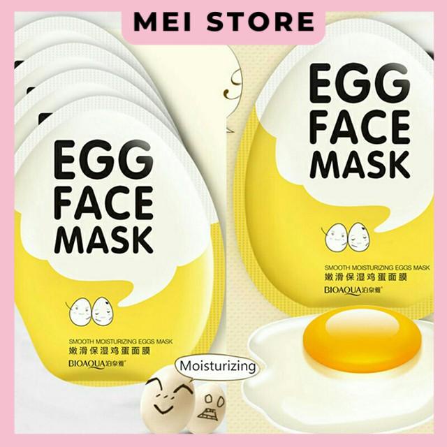 Mặt nạ dưỡng da trứng BIOAQUA EGG FACE MASK
