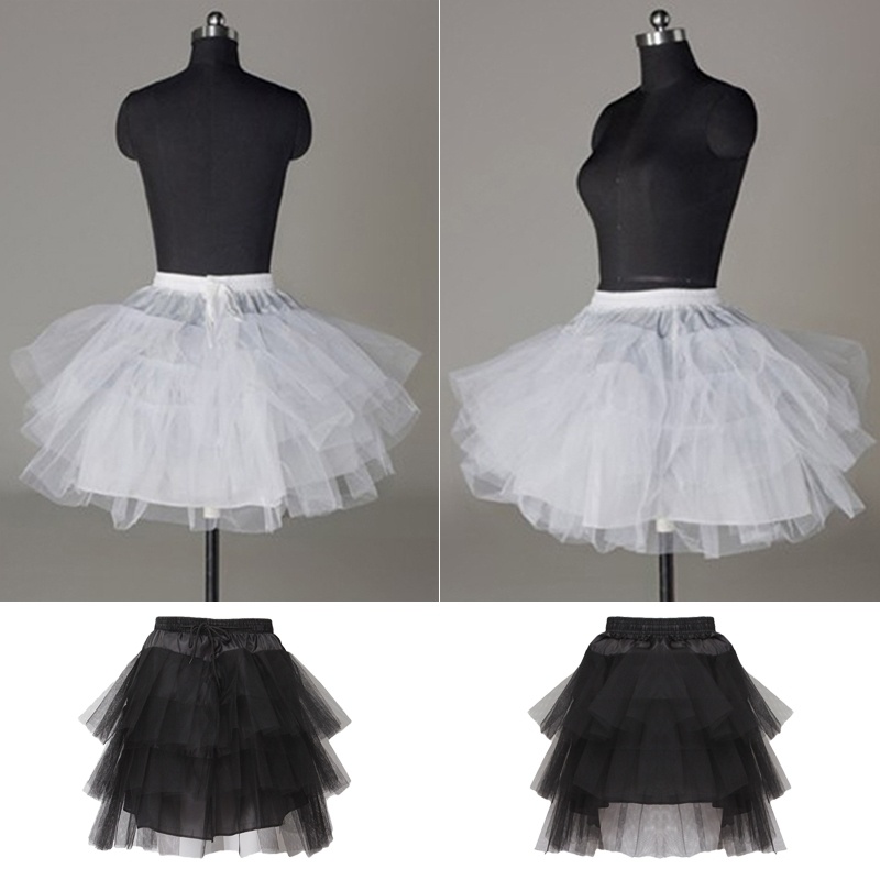 Váy lót dáng ngắn thiết kế sang trọng thích hợp cho váy cưới