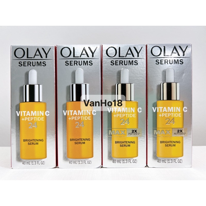 Serum chống lão hóa, sáng da Olay Vitamin C + Peptide 24 Brightening