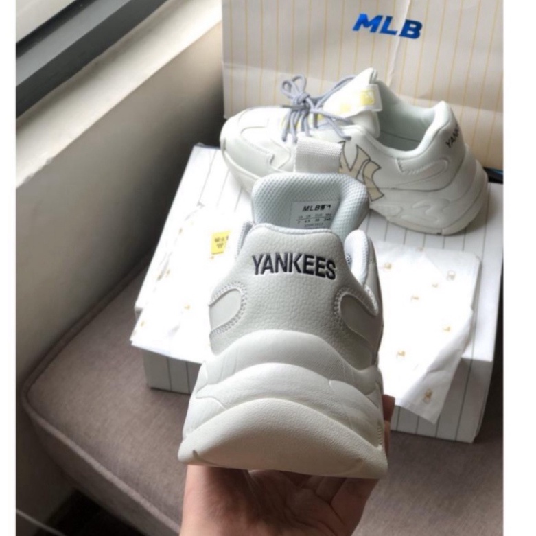 Giày thể thao nam nữ NY cao cấp hàng full box, giày trắng Sneaker ulzzang cao cổ tăng chiều cao 5cm, mẫu mới jordan M5 | WebRaoVat - webraovat.net.vn