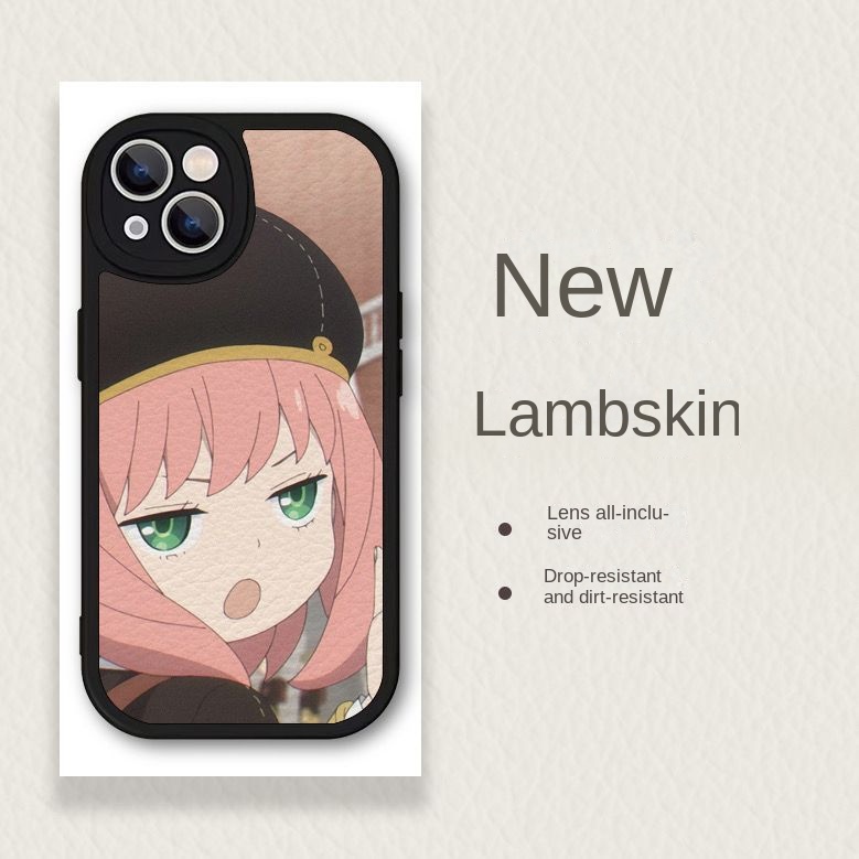 SPY X FAMILY Anya Ốp Điện Thoại Họa Tiết Phim Hoạt Hình Cho iPhone 13 12 11 pro promax x xs xsmax xr 7 8 plus