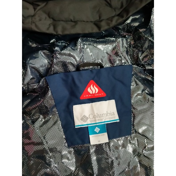 Áo ấm nam Columbia Omni-Heat màu phối xanh đen