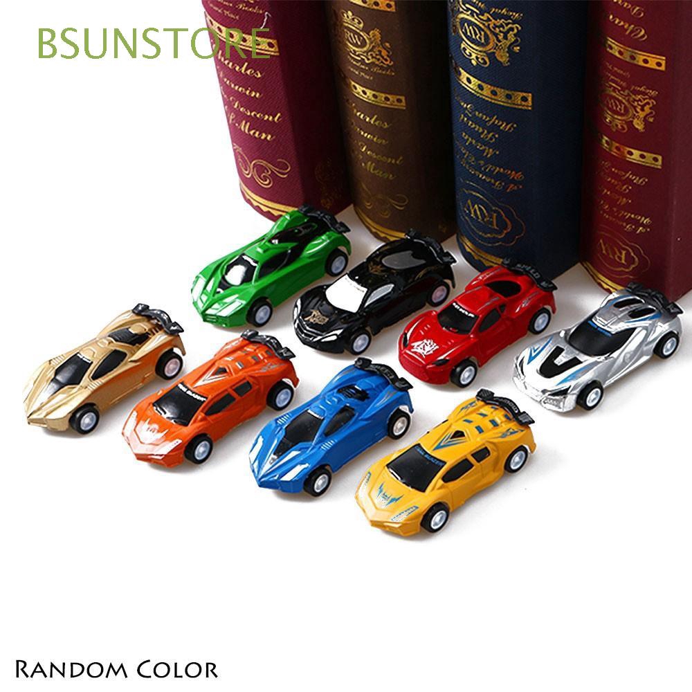 Bộ 4/8 xe đồ chơi mini đáng yêu