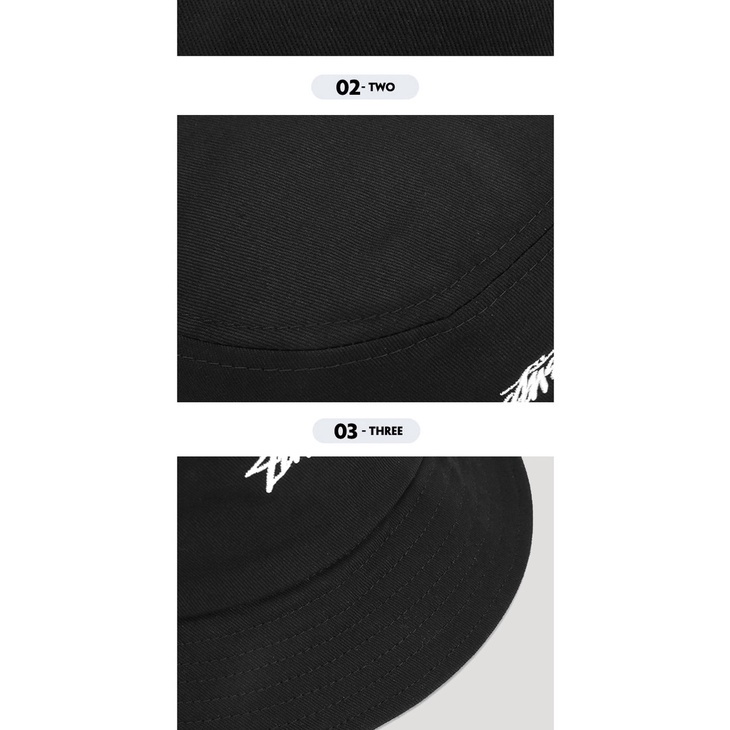 Mũ Bucket Thêu LOGO Stussy Hàng Có Sẵn Cho Cặp Đôi Nam Và Nữ