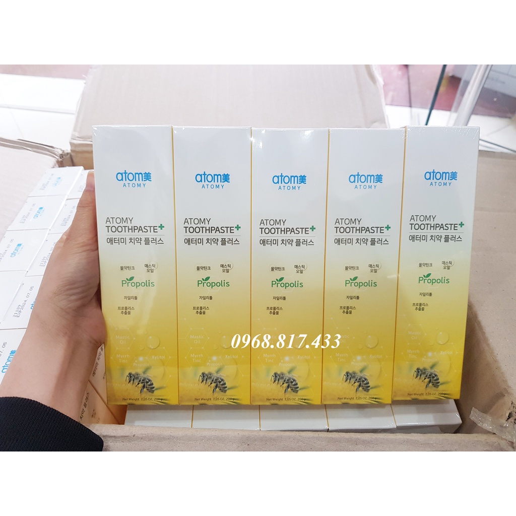 Kem đánh răng keo ong ATM Toothpaste Hàn Quốc 200g