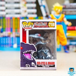 Mô Hình Chính Hãng Funko Po Animation: Yu-Gi-Oh - Red Eyes Black Dragon #718