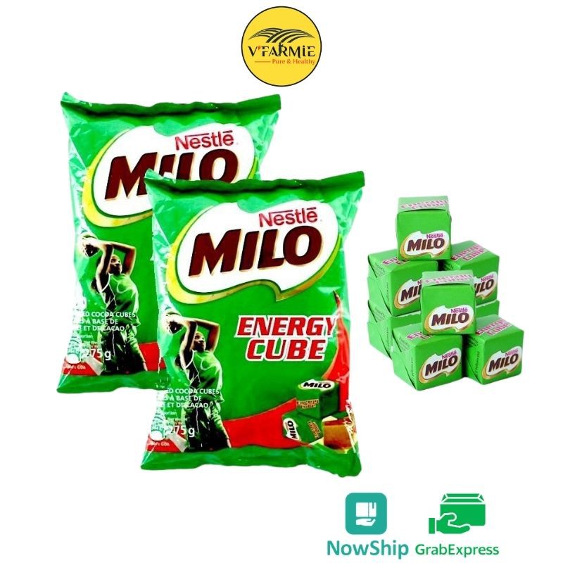 Kẹo Nestle Milo Cube Thái Lan gói 100 viên 275g