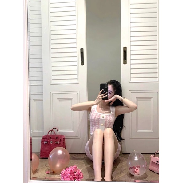 Set váy Balmainn cao cấp nữ
