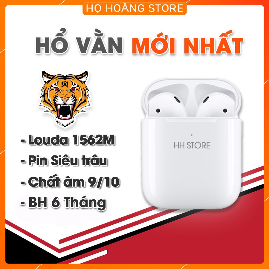 ⚡Tặng Case Xịn⚡ Tai nghe bluetooth Hổ Vằn 1562M Check Setting Bản Mới 2021- Chất âm 9/10 - Dùng được cho iOS và Android