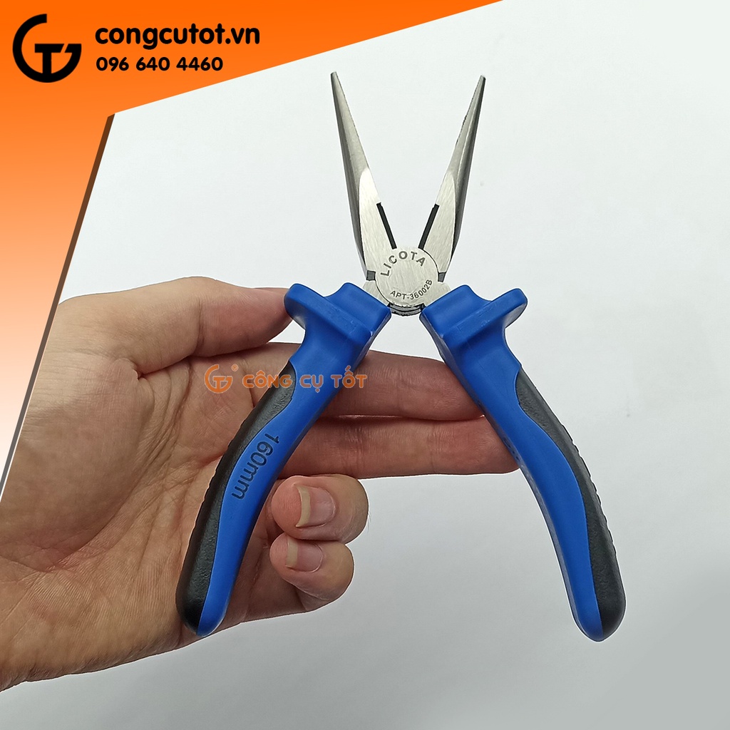 Kìm Nhọn 6.5inch 160mm Licota APT-36002BSL