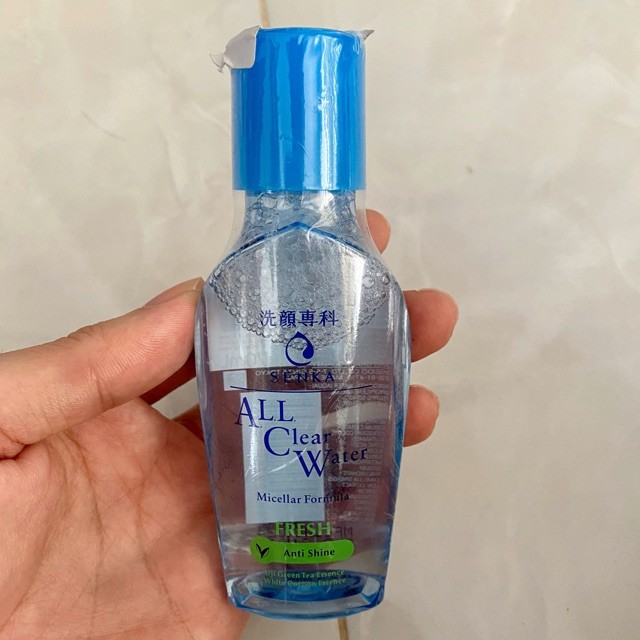 Nước tẩy trang Senka A.L.L Clear Water Micellar Fresh 230ml