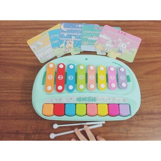 Đàn 2 chức năng, 8 nốt chuẩn, không dùng pin cho bé