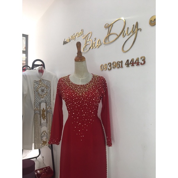 Áo dài Mẹ sui gia