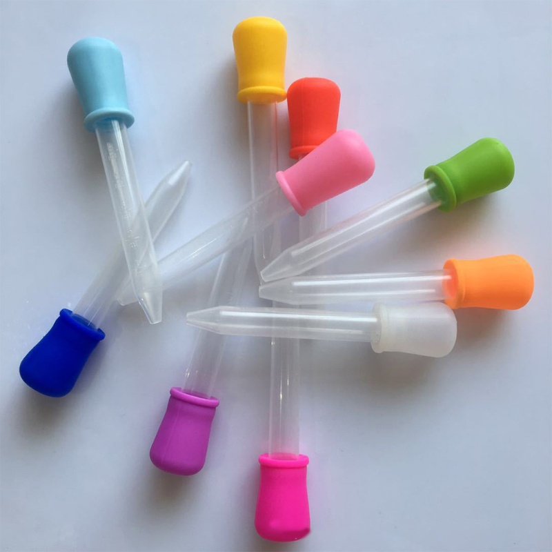 Set 10 Ống Nhựa Silicone 5ml Chuyên Dụng Cho Làm Đồ Thủ Công