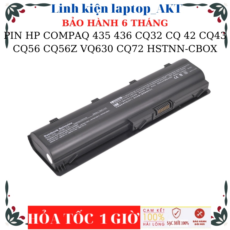 PIN HP COMPAQ HP 1000 435 436 CQ32 CQ42 CQ43 CQ56 CQ56Z VQ630 CQ72 MU06 MU09 HSTNN-CBOX, HSTNN-Q60C NBP6A174 DM4T-1000