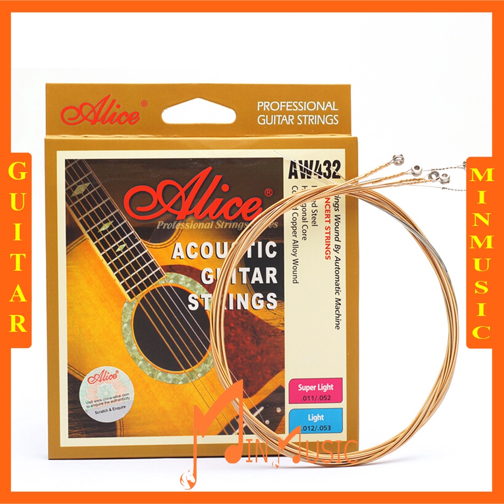 Dây Đàn Guitar Acoustic AW432|Dùng cho đàn guitar dây sắt