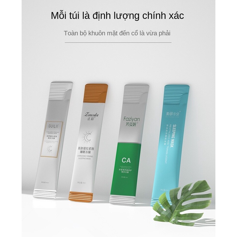 [Hàng mới về] Mặt nạ ngủ collagen protein Hàn Quốc mát lạnh chống nhăn dưỡng ẩm tái tạo da