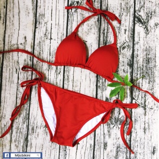 Bikini tam giác basic full màu