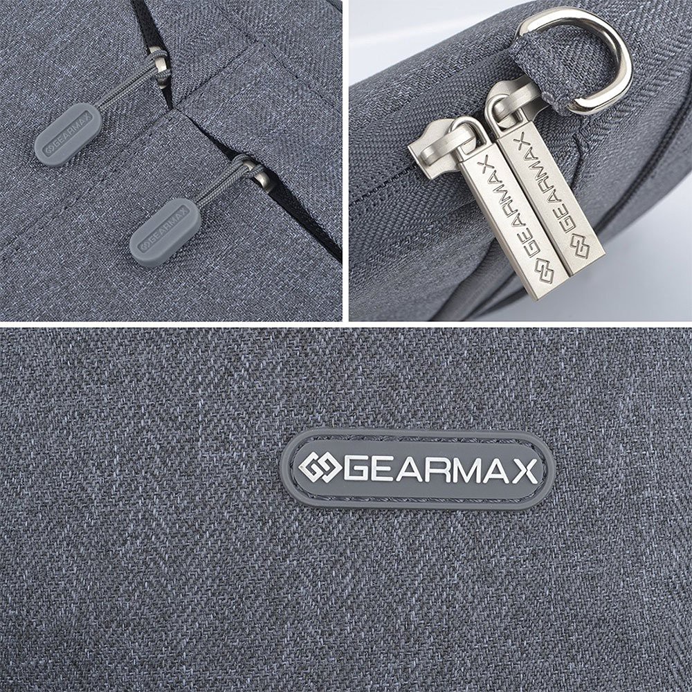 Túi Đeo Hiệu Gearmax (WIWU) cho Macbook - Laptop 11/12/13/15inch - Xám