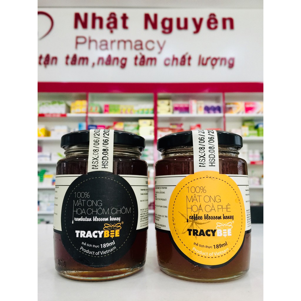 Mật Ong tự nhiên hoa chôm chôm, hoa cà phê TRACYBEE