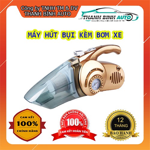 Máy Hút Bụi Kèm Bơm Xe - Máy Hút Bụi Đa Năng - Thanh Bình Auto