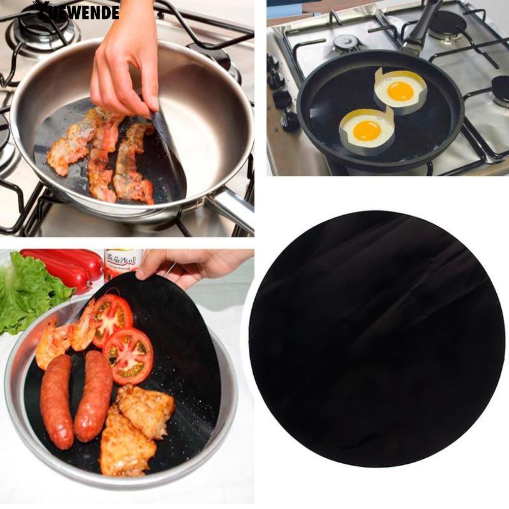 Tấm lót chảo nướng bánh hình tròn chống dính