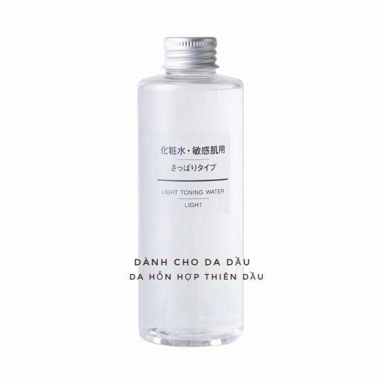 [Nhật Auth 100%] Nước hoa hồng Muji Light Toning Water