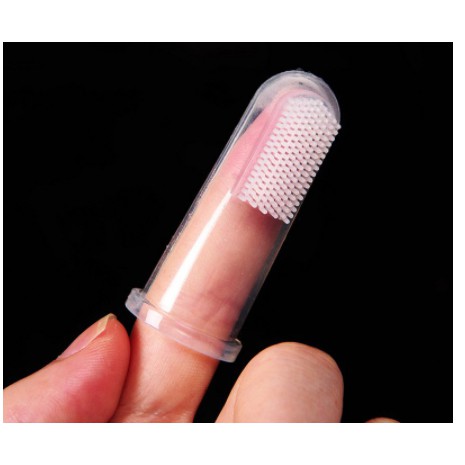 Rơ lưỡi silicon cho bé xỏ ngón