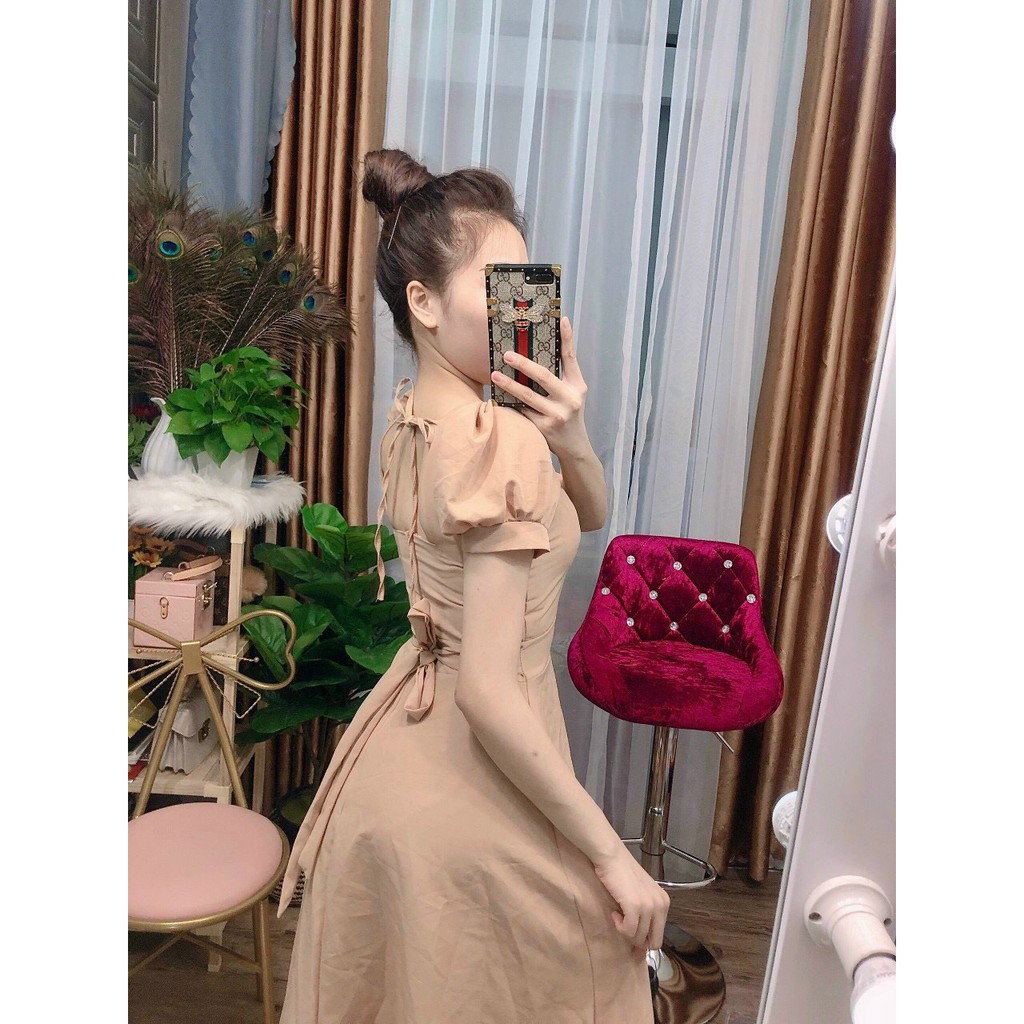 Váy Nữ 💖FREESHIP💖 Đầm Maxi Dự Tiệc Tay Ngắn Thiết Trẻ Trung Sang Chảnh | BigBuy360 - bigbuy360.vn