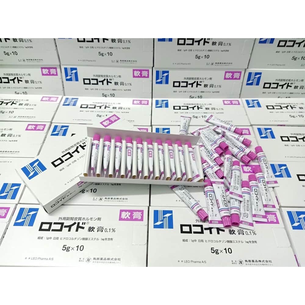 ( 1 Tuýp ) Kem bôi vết đốt côn trùng Rokoito Locoid Ointment 5g