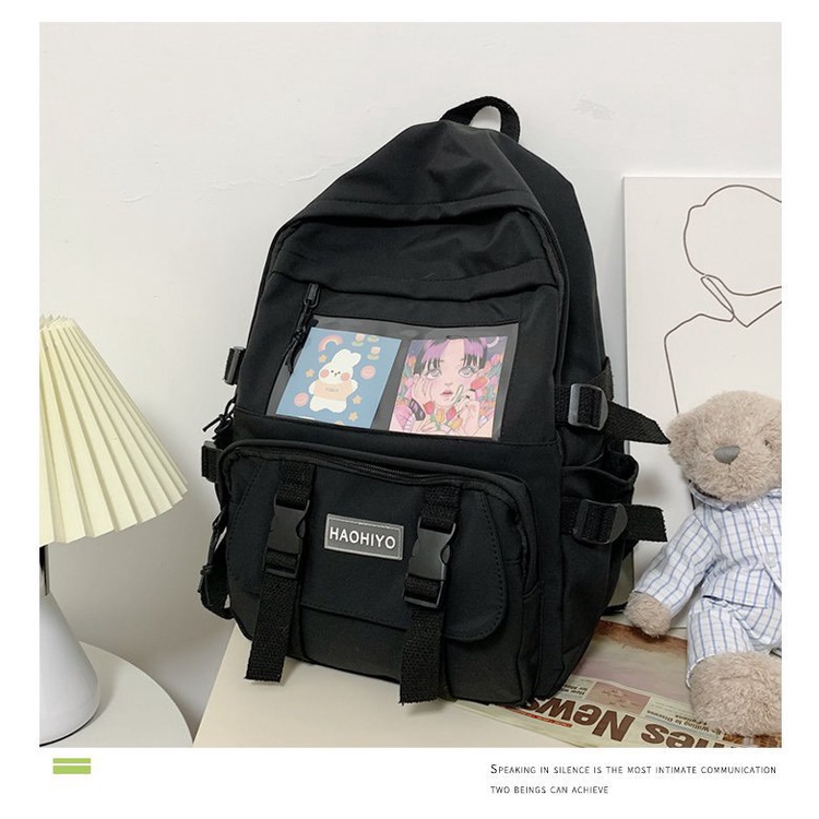 Balo nam nữ thời trang HAZIN cao cấp đi học đi chơi phong cách unisex đựng vừa laptop 15inch HZ615
