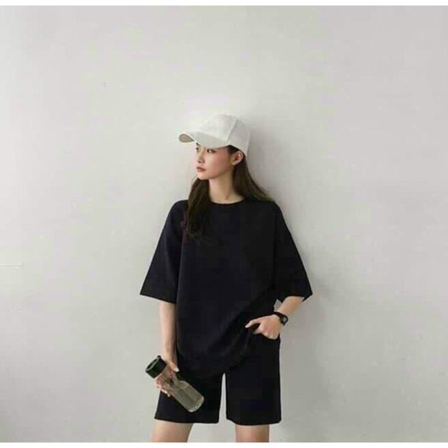 [XẢ KHO] Sét Bộ Thụng Trơn TT12 Unisex Nam Nữ | BigBuy360 - bigbuy360.vn