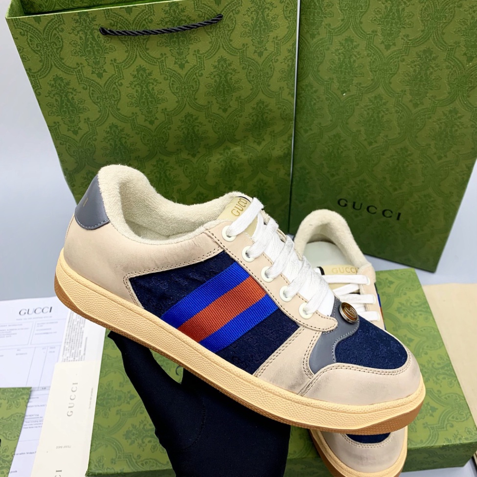 Giày thể thao ☀ FULL BOX BILL GIẤY GÓI ☀ Giày sneaker Gucci Sơn Tùng Like Authetic Da Lộn 11 On Web fullbox phụ kiện túi