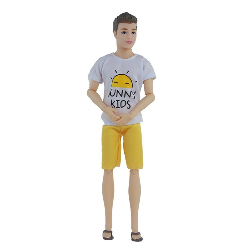 Đồ chơi búp bê ken mẫu mới mang dép