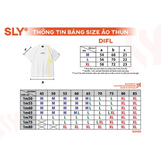 Áo Thun SLY DIFL màu trắng