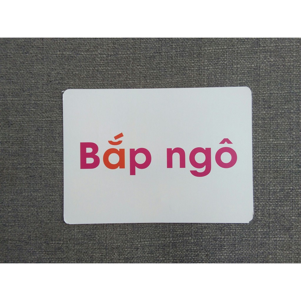 Flashcard Bảng Chữ Cái Tiếng Việt Đầu Tiên Cho Bé