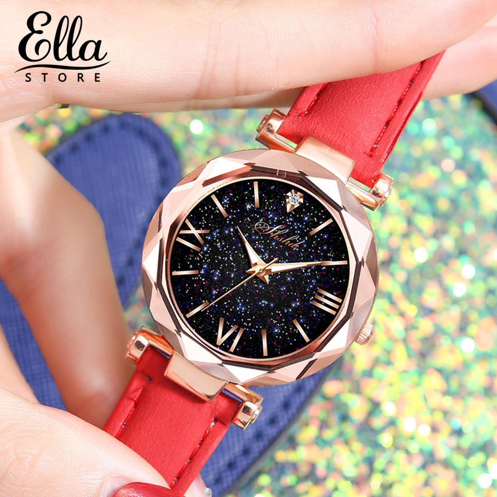 Đồng Hồ Dây Da Mặt Số La Mã