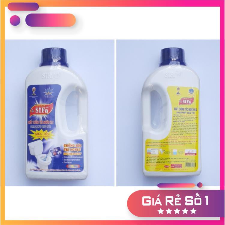 Chất thông tắc bồn cầu siêu tốc 700ml-- chai thông bồn cầu cống đa năng - dung dịch tẩy rửa - dung dịch vệ sinh