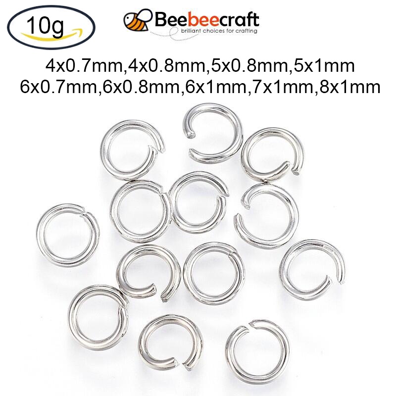 Vòng Nhảy Làm Trang Sức Bằng Thép Không Gỉ 304 10-20g