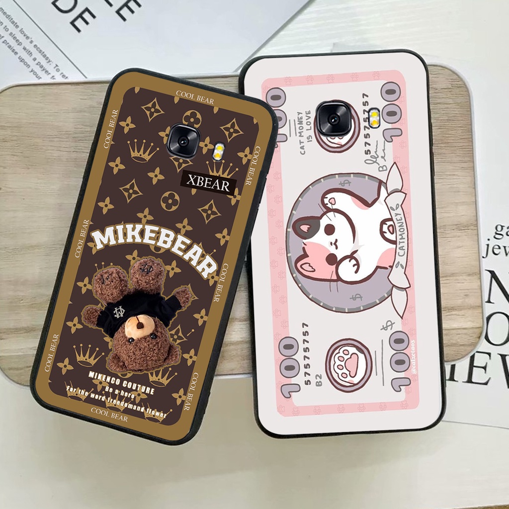 Ốp lưng Samsung Galaxy C9 PRO in hình cao cấp mẫu kẻ caro,mikenbe@r siêu hot