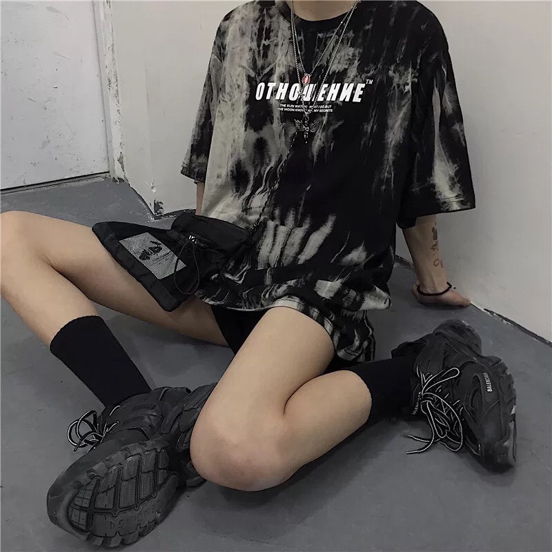 Áo thun loang màu, áo phông UNISEX cao cấp kiểu Choose Us - CA019