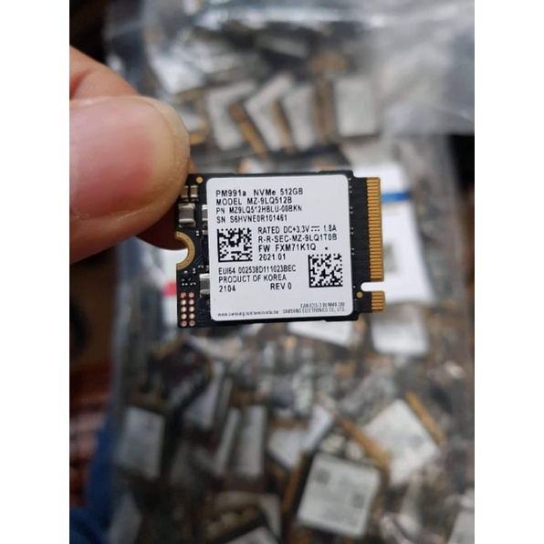Ổ cứng SSD M2-PCIe Samsung PM991 512GB/ 1TB NVMe 2230
