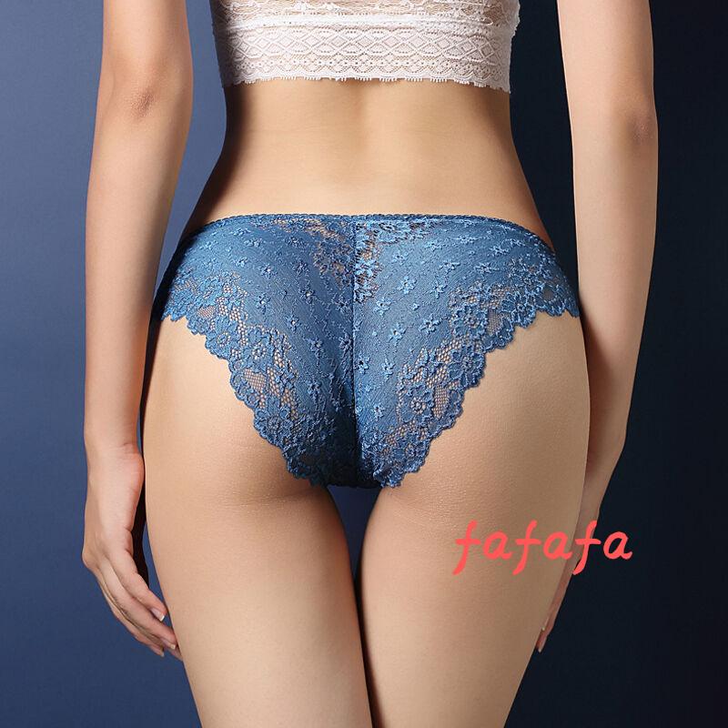 Mới Phụ nữ sexy Ren Hoa Quần lót Đồ lót Quần lót Knickers Tóm tắt Quần lót Quần lót Rượu vang Đỏ Tím Ngọc lam Màu be